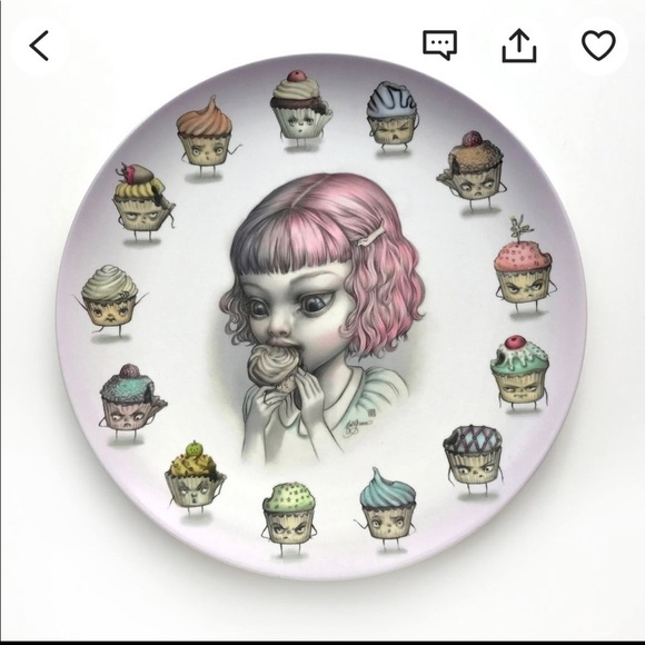 ISO MAB GRAVES LIMITED EDITION PLATES/TRAY - Picture 2 of 2